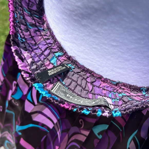 Medium Guess Purple Halter Mini Dress - Picture 4 of 10